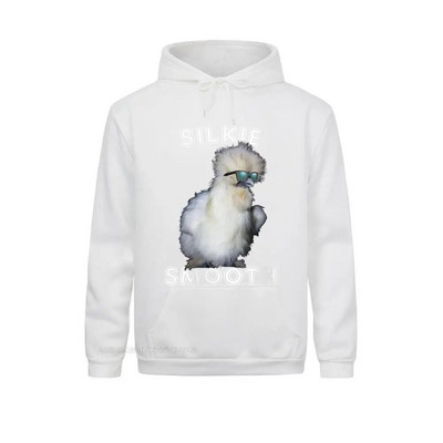 Funny Silkie Chicken Lover Cute Silkie Smooth Humor Hanorac predominant Hanorace High Street Hanorace gotice Vară