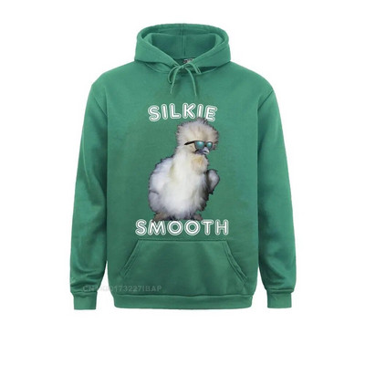 Funny Silkie Chicken Lover Cute Silkie Smooth Humor Hanorac predominant Hanorace High Street Hanorace gotice Vară