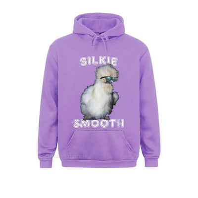 Funny Silkie Chicken Lover Cute Silkie Smooth Humor Hanorac predominant Hanorace High Street Hanorace gotice Vară