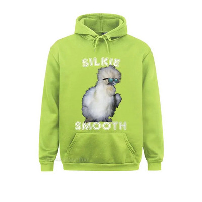Funny Silkie Chicken Lover Cute Silkie Smooth Humor Hanorac predominant Hanorace High Street Hanorace gotice Vară