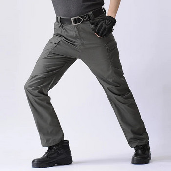 Παντελόνι Tactical Men 2023 Summer Outdoor Hiking Ελαφρύ παντελόνι ελαστικότητας κυνήγι Quick Dry Cargo Παντελόνι με πολλές τσέπες