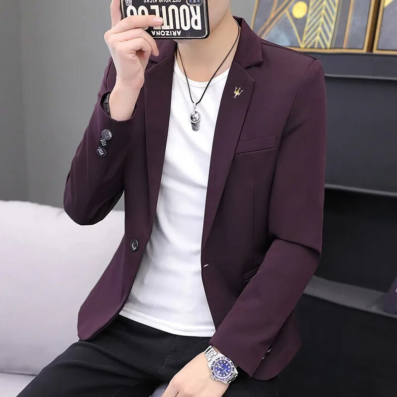 2022 Boutique, moderan i udoban, ležeran, uski kroj, jednobojno malo odijelo, prozračno malo odijelo, zgodna mlada jakna