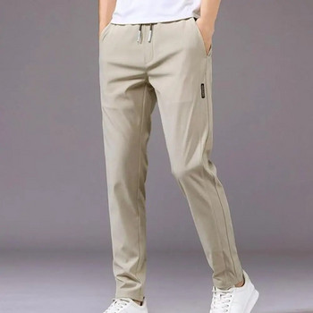2023 Пролетни и есенни мъжки панталони за голф Висококачествени еластични модни ежедневни дишащи панталони