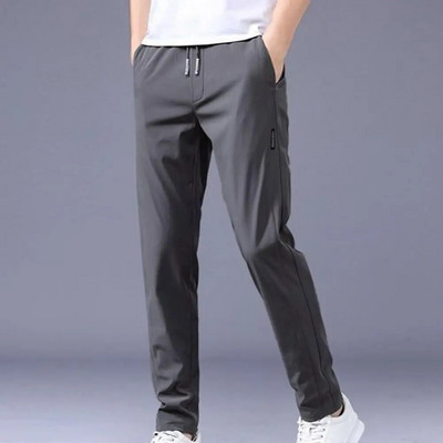 2023 Пролетни и есенни мъжки панталони за голф Висококачествени еластични модни ежедневни дишащи панталони