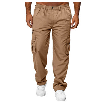 Спортни панталони Мъжки панталони Jogger Cargo Ежедневни военни тактически панталони с множество джобове Тактически карго широки панталони Мъжки