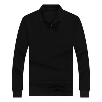 Ανδρικό μακρυμάνικο πουκάμισο Premium Ανδρικό επαγγελματικό πουκάμισο με πέτο με μακρυμάνικο πουλόβερ που απορροφά τον ιδρώτα πουλόβερ για γυαλιστερό