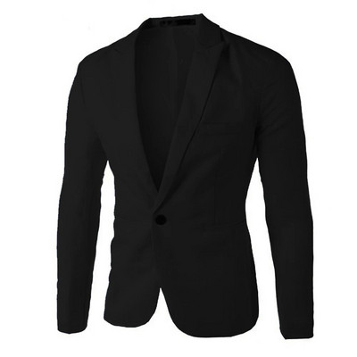 Jachete de costum formal pentru bărbați Uniforme de afaceri Blazer de lucru Topuri Solid Regular Slim Fit Costum de nuntă alb pentru bărbați Sacou blazer