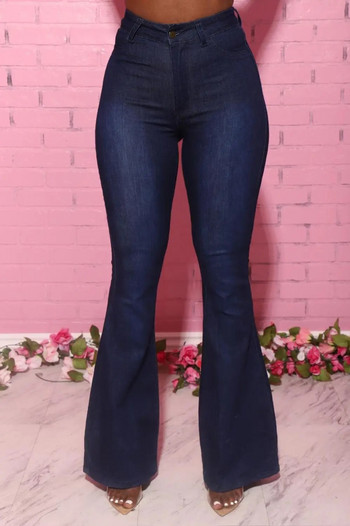 Есен 2020 г. Нови кльощави дънки с висока талия за жени Ежедневни кльощави повдигащи бедрата Деним Дълги панталони Модни еластични дънки S-3XL