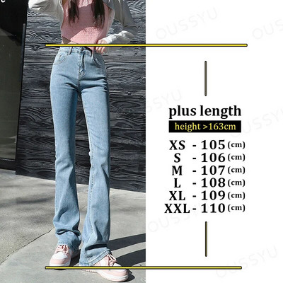 Blugi evazați Femei, verde, vintage, denim, pantaloni elastici cu talie înaltă, la modă, cu buzunar, de culoare solidă, cu picior lat, spălat, mai lung