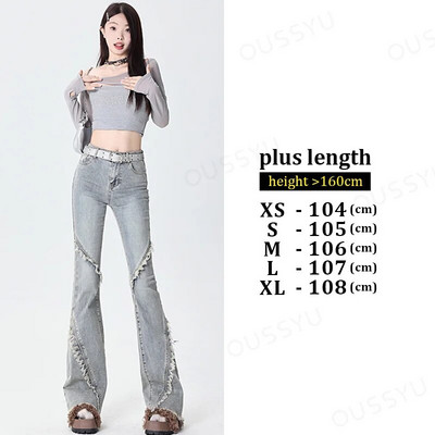 Fényes farmer, női magas derekú, rugalmas, vékony pamut farmer, női feszes bojt, nadrág divat, utcai stílus, vintage, alkalmi nadrág