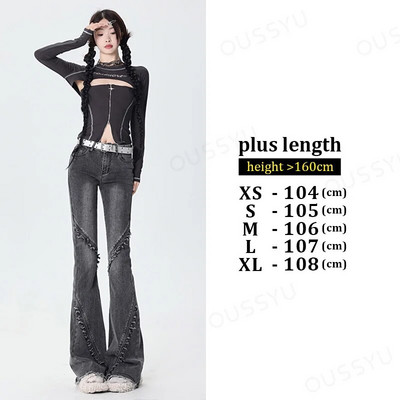 Fényes farmer, női magas derekú, rugalmas, vékony pamut farmer, női feszes bojt, nadrág divat, utcai stílus, vintage, alkalmi nadrág