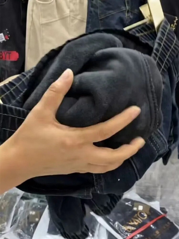 Bársony vastagon meleg farmernadrág nőknek őszi tél magas derekú karcsú leggings mosott öreg apa elasztikus hárem nadrág