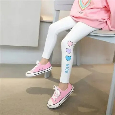 Leggings de yoga pentru fetițe drăguți Infantil Para Menina Leggings pentru copii mici Pantaloni sport pentru fete Pantaloni creion pentru alergare Pantaloni pentru copii