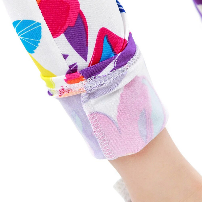 Armsad beebitüdrukute säärised, trükkimine, lilledega, retuusid Infantil Para Menina väikelaste säärised 2-14a tüdrukute pliiatspüksid, lastepüksid