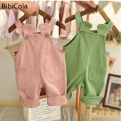 Haine de modă pentru copii, primăvară, toamnă, pentru bebeluși, băieți, fete, pantaloni cu salopete, salopete dintr-o bucată pentru sugari, copii mici, îmbrăcăminte casual drăguță