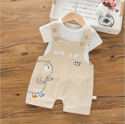 Haine de modă pentru copii, primăvară, toamnă, pentru bebeluși, băieți, fete, pantaloni cu salopete, salopete dintr-o bucată pentru sugari, copii mici, îmbrăcăminte casual drăguță