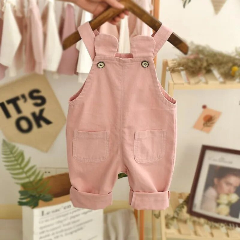 Haine de modă pentru copii, primăvară, toamnă, pentru bebeluși, băieți, fete, pantaloni cu salopete, salopete dintr-o bucată pentru sugari, copii mici, îmbrăcăminte casual drăguță