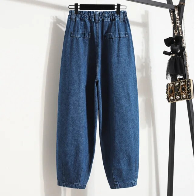 Ženske ležerne traperice Novi dolazak 2023. Ulična odjeća u korejskom stilu Sveobuhvatne široke ženske traper hlače do gležnja