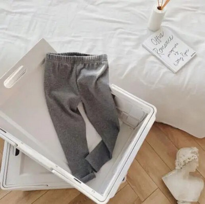 Jambiere pentru bebeluși, pantaloni pentru copii, colanți din bumbac, culoare uni, haine pentru fetițe pentru copii DT667