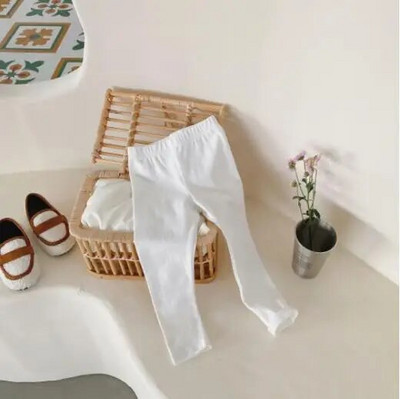 Jambiere pentru bebeluși, pantaloni pentru copii, colanți din bumbac, culoare uni, haine pentru fetițe pentru copii DT667