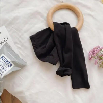 Jambiere pentru bebeluși, pantaloni pentru copii, colanți din bumbac, culoare uni, haine pentru fetițe pentru copii DT667