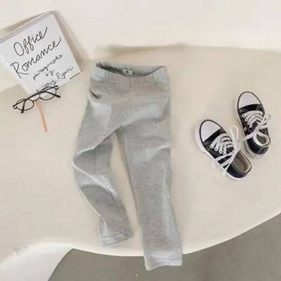 Jambiere pentru bebeluși, pantaloni pentru copii, colanți din bumbac, culoare uni, haine pentru fetițe pentru copii DT667