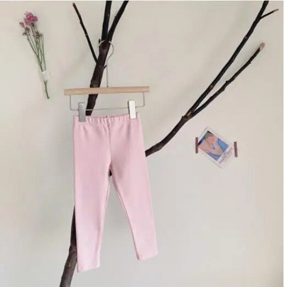 Jambiere pentru bebeluși, pantaloni pentru copii, colanți din bumbac, culoare uni, haine pentru fetițe pentru copii DT667