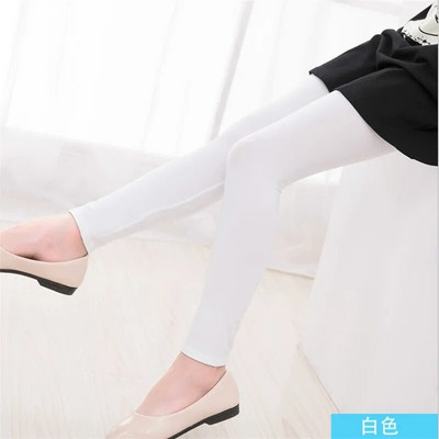 Proljetne i jesenske tajice za djecu u boji slatkiša od 3 do 11 godina Uske pencil hlače Jednobojne hlače za djevojčice