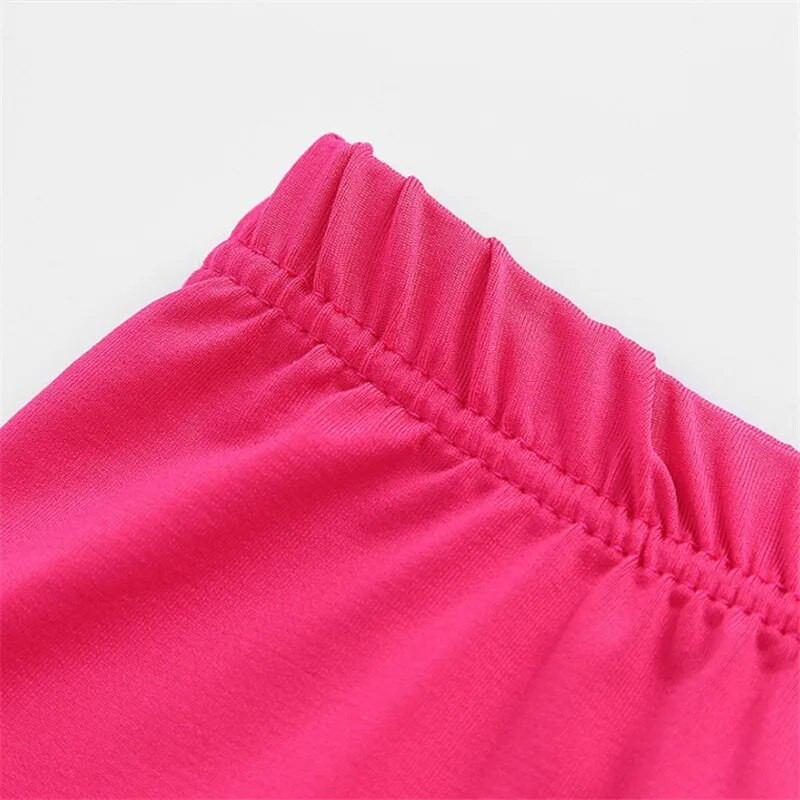 Proljetne i jesenske tajice za djecu u boji slatkiša od 3 do 11 godina Uske pencil hlače Jednobojne hlače za djevojčice