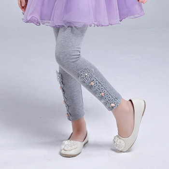 Клинове за момичета 2-11 години Детски пролетни и есенни връхни дрехи Чорапогащи Бебешки анимационни ластични панталони
