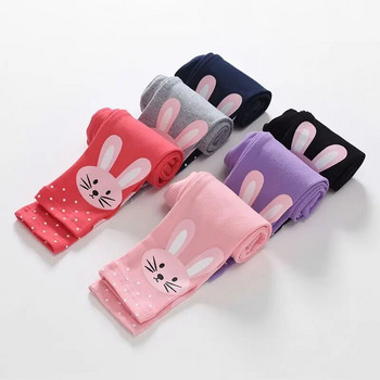 Клинове за момичета 2-11 години Детски пролетни и есенни връхни дрехи Чорапогащи Бебешки анимационни ластични панталони