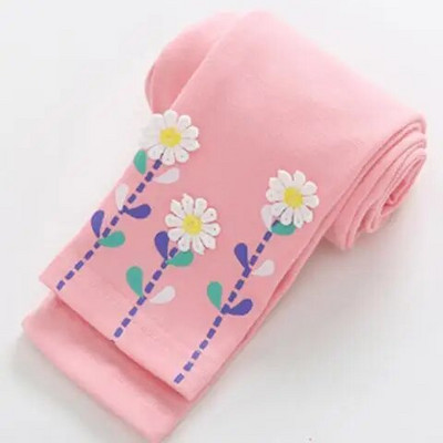 Colanți pentru fete 2-11 ani Îmbrăcăminte pentru copii de primăvară și toamnă Colanți Pantaloni elastici din desene animate pentru bebeluși