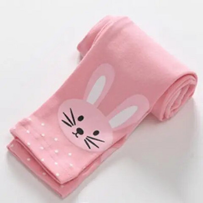 Colanți pentru fete 2-11 ani Îmbrăcăminte pentru copii de primăvară și toamnă Colanți Pantaloni elastici din desene animate pentru bebeluși