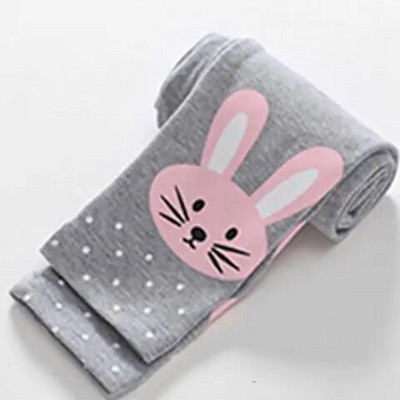 Colanți pentru fete 2-11 ani Îmbrăcăminte pentru copii de primăvară și toamnă Colanți Pantaloni elastici din desene animate pentru bebeluși