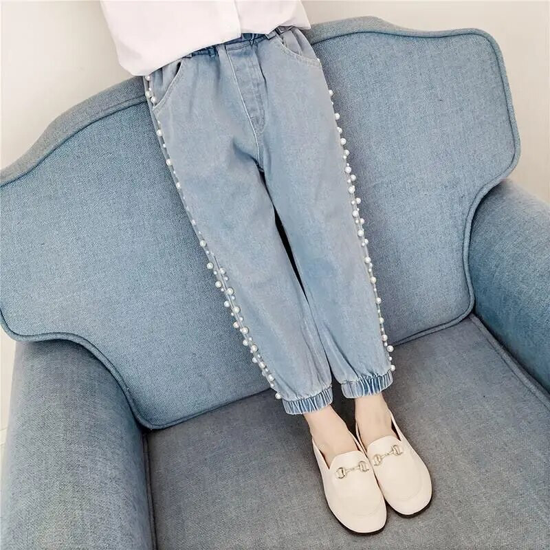 Gyerek Rajzfilm Nadrág Nadrág Divat Lány Farmer Gyerek Fiú Hole Farmer Gyerek Divat Farmer nadrág Baba Jean csecsemőruházat