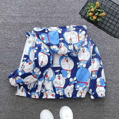 2-7 ani, haină de primăvară toamnă, pentru fete, pentru copii, purtând o jachetă cu glugă, jachetă cu fermoar, îmbrăcăminte pentru bebeluși