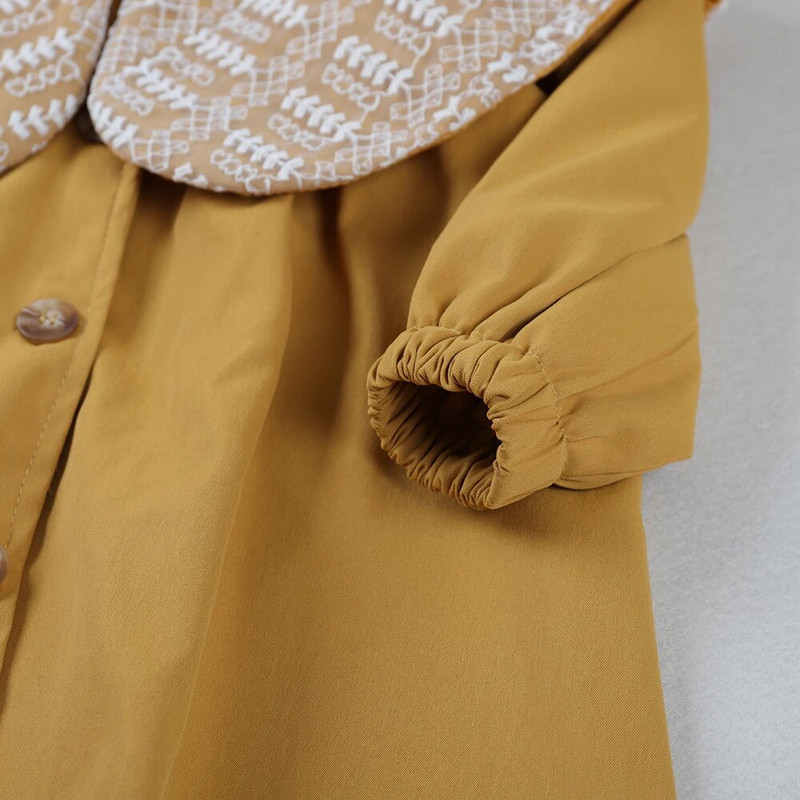 Melario, dječja odjeća, kaput za djevojčice, dječja jakna, dječja proljetna jesen, korejski stil, slatka duga vjetrovka za djevojčice