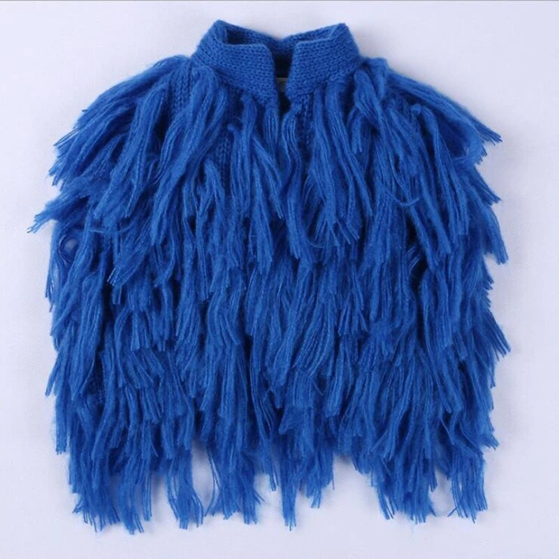 Pulover pentru fetițe Păstrați-vă cald Moda haine de toamnă Palton Vesta Pulovere Haine cu ciucuri Vestă pentru copii mici Îmbrăcăminte de exterior Jachete pentru copii