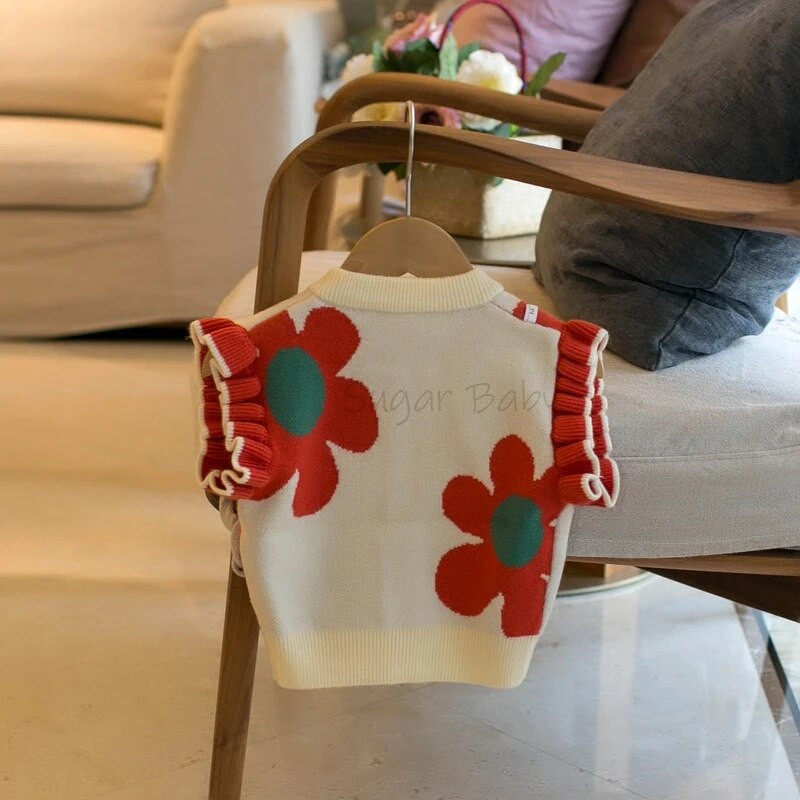 2023. aasta talvine beebitüdruku kampsun, uus laste sügistalvine varrukateta õhuline mantel Armas lastetüdruk, üherealine soe vest