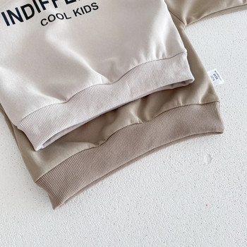 Άνοιξη 2024 Νέο σε παιδικά μπλουζάκια για μωρά για αγόρια - Πανωφόρι πουλόβερ με πλήρες μανίκι , Παιδικά ρούχα 2-7 ετών