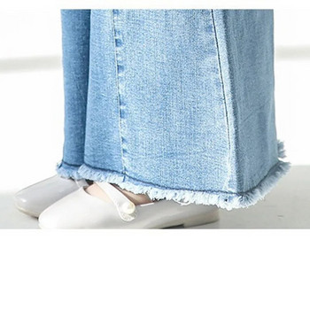 Μόδα για κορίτσια Άνοιξη Φθινοπωρινό Τζιν Παιδικά Κορδόνια Retro Flare Παντελόνι Τζιν Παντελόνι Baby Girl Cotton Princess Trend Jeans 2-7 Y