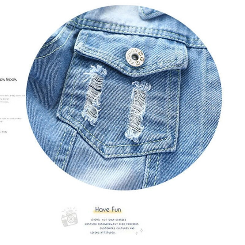 Jachetă de blugi pentru fete de 2-12 ani, primăvară, toamnă, moda pentru copii, haină de jeans pentru fete, dulce, prințesă, îmbrăcăminte exterioară, îmbrăcăminte pentru copii