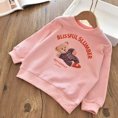 Slatka trenirka za djevojčice, dječji pamučni pulover