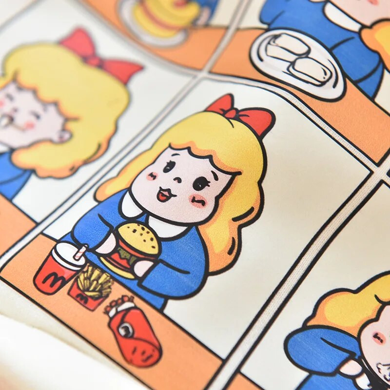 Slatka trenirka za djevojčice, dječji pamučni pulover