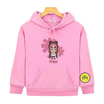 Мерч А4 VladA4 Hanorac cu imprimeu Băieți și fete Hanorac Streetwear Mânecă lungă Casual Copii Drăguț Hanorac Kawaii Pulover