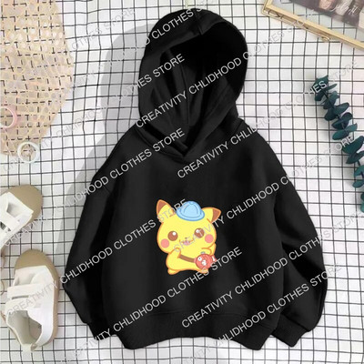 Pokemon Pikachu Hanorace pentru copii Psyduck Gengar Charmander Fată Băiat Pulover Copii Anime Haine casual Desene animate Hanorace Topuri