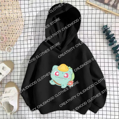 Pokemon Pikachu Hanorace pentru copii Psyduck Gengar Charmander Fată Băiat Pulover Copii Anime Haine casual Desene animate Hanorace Topuri