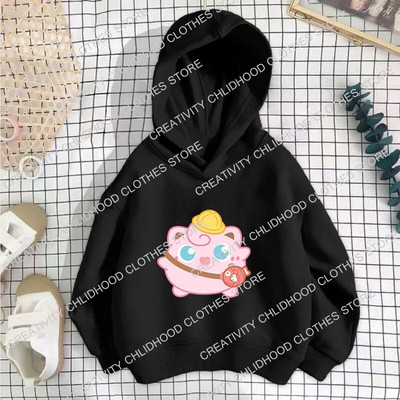 Pokemon Pikachu Hanorace pentru copii Psyduck Gengar Charmander Fată Băiat Pulover Copii Anime Haine casual Desene animate Hanorace Topuri