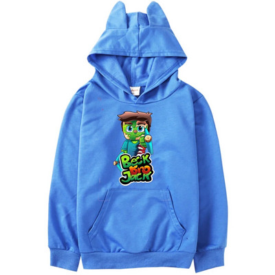 BECKBROJACK Памучни пуловери за деца Дрехи Момичета Kawaii Суичъри Бебешки момчета Графични качулки Риза Дрехи за малко бебе