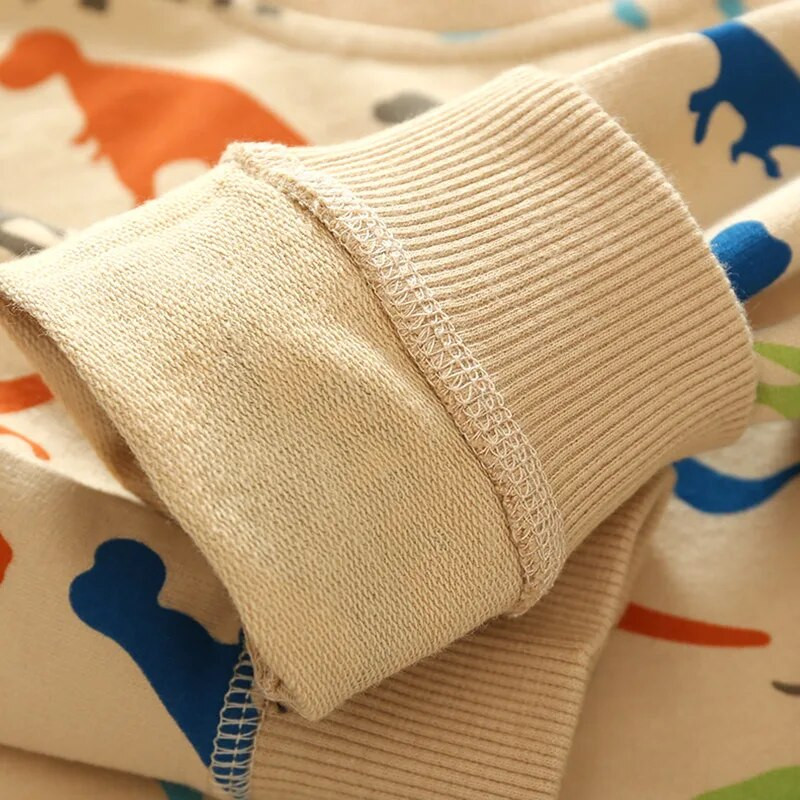 2023 tavaszi ősz koreai stílus 2 3 4 5 6 8 10 éves gyerekek pamut teljes rajzfilm állatmintás gyerekeknek baba gyerek pulóver fiú